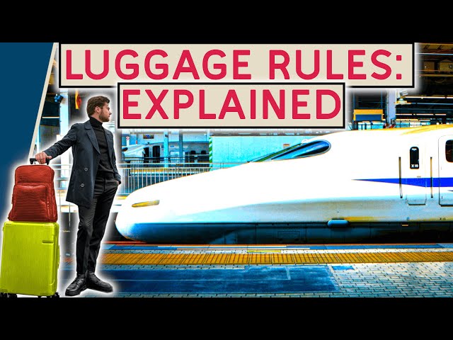 Shinkansen Luggage Rules: No More Confusion!