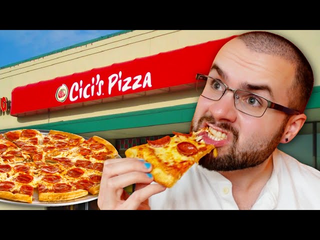 Eating All I Can At Cici's Pizza BUFFET! Mukbang IN PUBLIC!