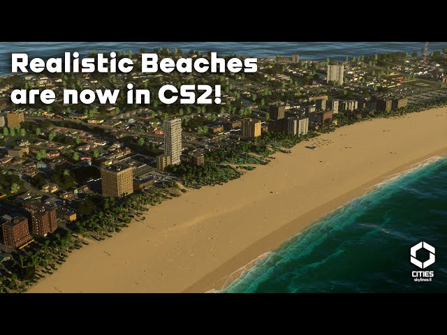 Beaches Finally Exist in CS2! | Cities Skylines 2