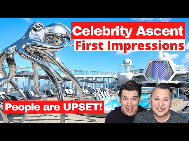 Celebrity Ascent Cruise Ship 2024 | Our Honest First Impressions | People are Upset
