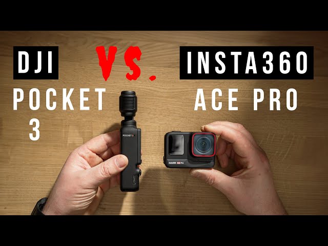 Insta360 Ace Pro vs DJI Osmo Pocket 3 - The Best for Vlogging in 2024?