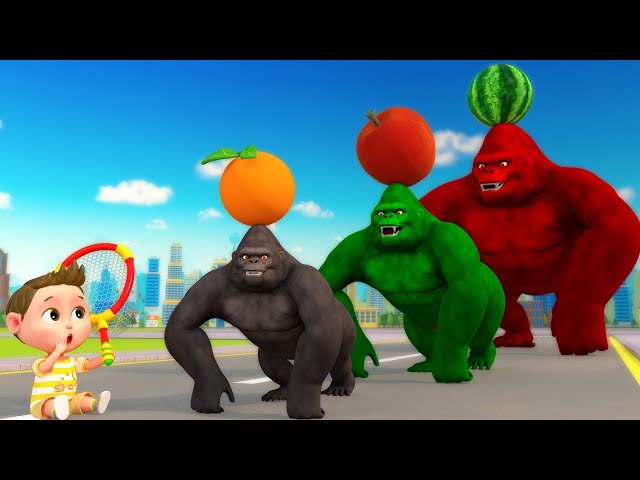 Nhạc Thiếu Nhi Remix: Chú Khỉ Con | Phim Hoạt Hình Về Con King Kong