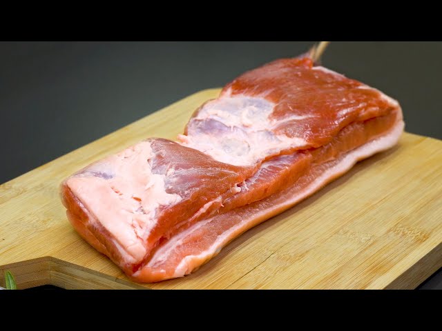 Country pork recipe. Delicious dinner with simple products.