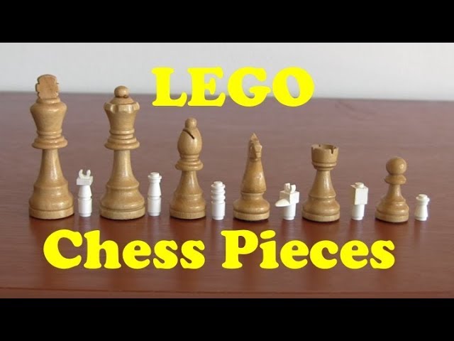 LEGO Chess Pieces : LEGO Builds For Real Life