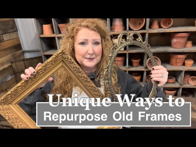 Unique Ways to Repurpose Old Frames