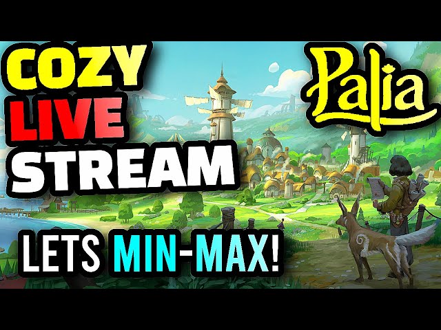 Palia New MMO Cozy Game LIVE VOD