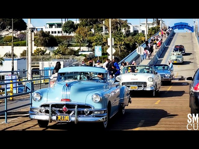 Classic Car Show on the Santa Monica Pier