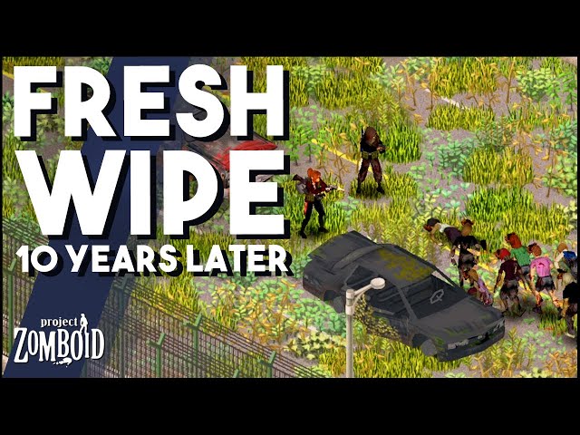 10 Years Later! Fresh Server Wipe! The Last Of Us Modded Whitelist Server in Project Zomboid!
