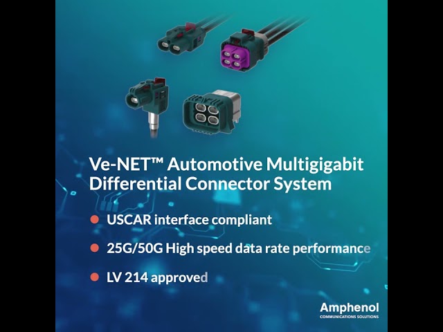 Amphenol Advantage – Automotive Ethernet