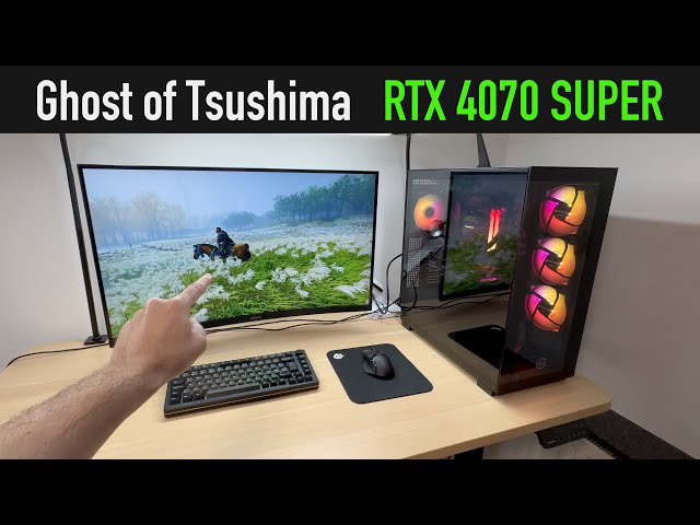 RTX 4070 SUPER vs Ghost of Tsushima [4K, 1440p, 1080p benchmark] DLSS 3 & Frame Generation tested
