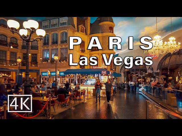 [4K] Paris - Las Vegas - Walking Tour