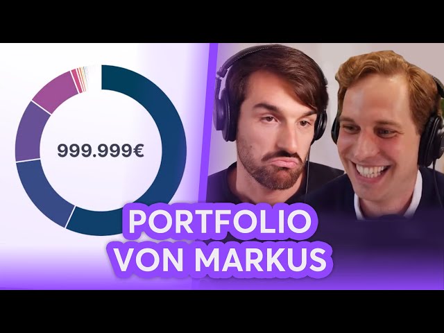So investiert Markus von Finanzfluss! Portfolioanalyse | Finanzfluss Stream Highlights