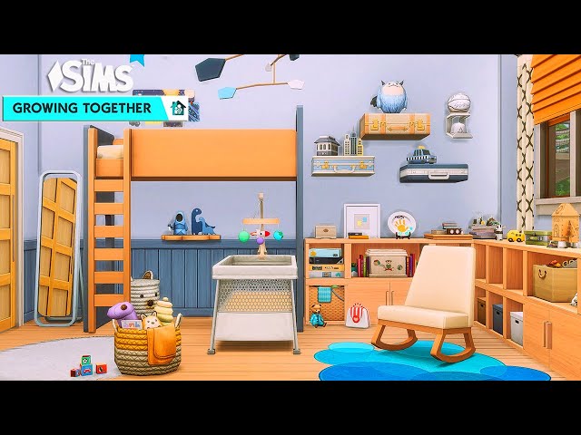 Small House Large Family 🏡 San Sequoia | NoCC | The Sims 4: Growing Together | Stop Motion