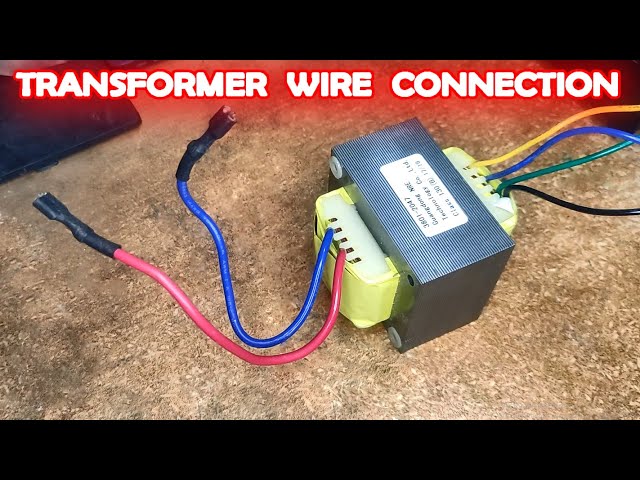 How To Check UPS Transformer Wire Connection || OLD Ups 4 Wire Transformer, AC Wire Find Out
