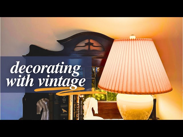 From Trash to Treasure: Thrifted Vintage Finds Revamped for Home Decor