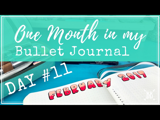 One Month in my Bullet Journal - Day 11