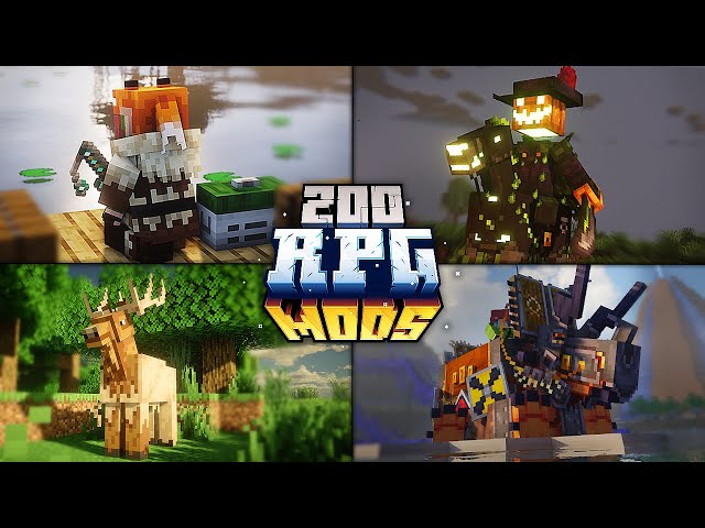 TOP 200 RPG Minecraft Mods For 1.20/1.19 | Ep.2 (2024) [Forge/Fabric]