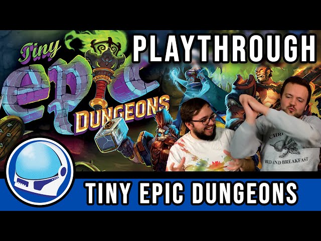 Tiny Epic Dungeons Playthrough - What A Power Trip!