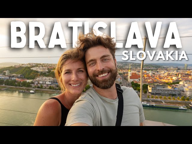 ULTIMATE 24 Hours in BRATISLAVA SLOVAKIA - Devin Castle, Slovak Food, & MORE (SLOVAKIA SURPRISED US)