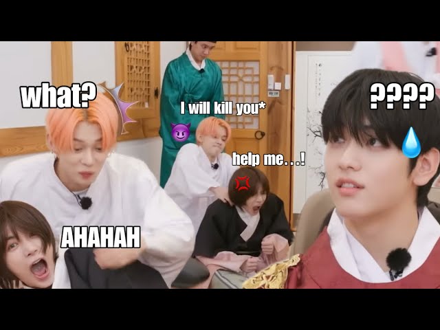 who is the king? yeonjun what are you doing? | txt cut moments .. are they funny?