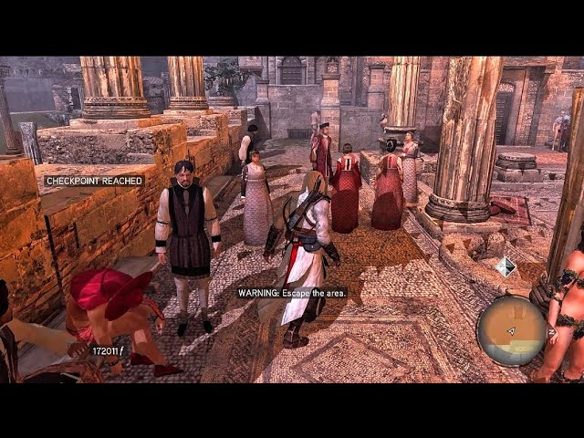 Being a ghost in assassins creed brotherhood, (target only, no detection) #assassinscreed