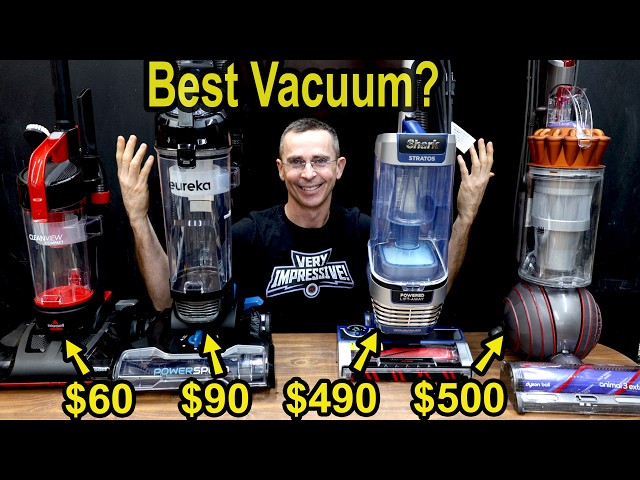 Best Vacuum? $60 vs $500 Dyson? Let’s Find Out!