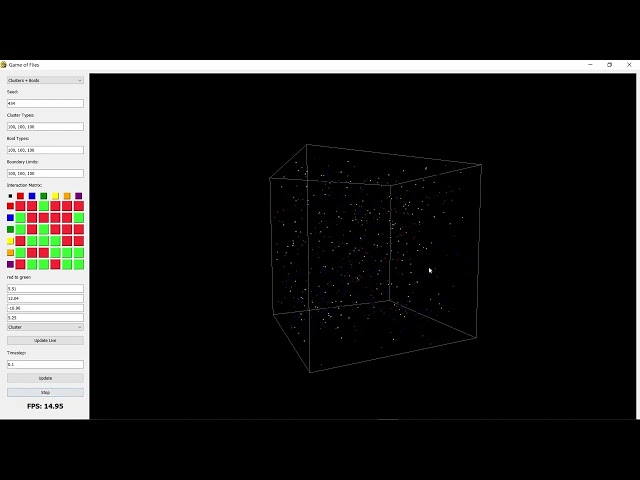 Particle System Simulator UI