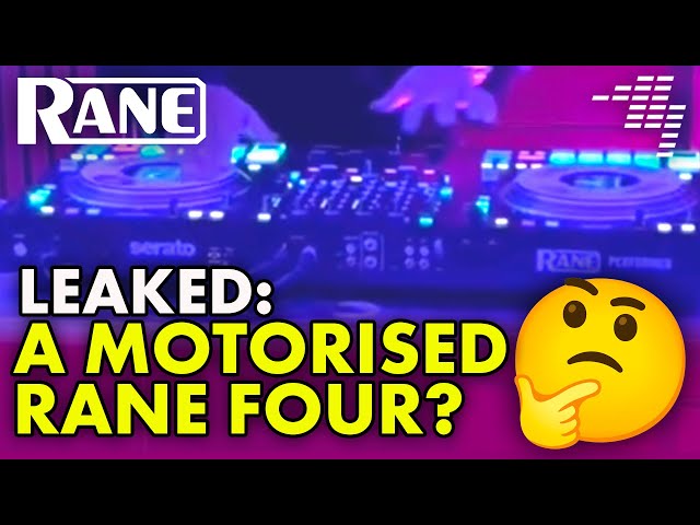 RANE PERFORMER - Is this a Motorised Rane Four DJ controller?