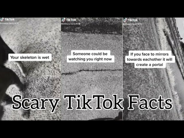 Scary TikTok Facts | TikTok Compilation