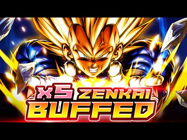 5x ZENKAI BUFFED LF SUPER VEGETA HITS HARD! THE SAIYAN PRINCE DOESN'T BACK DOWN| Dragon Ball Legends