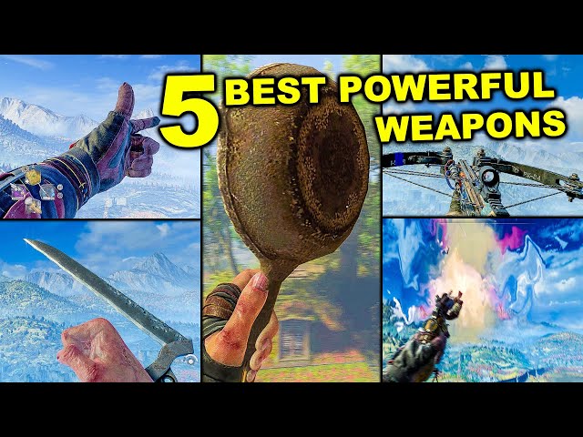 Dying Light 2 - How To Get 5 Best Powerful Weapons Blueprints