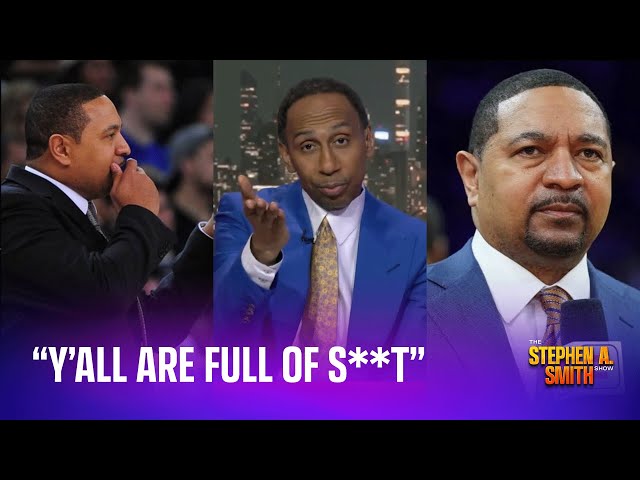 “Y’all are full of s**t” Stephen A. Smith on Mark Jackson
