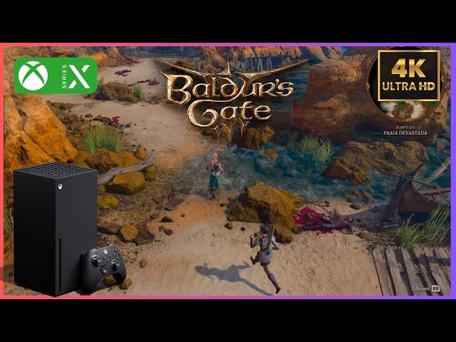 Desempenho de Baldur's Gate 3 no Xbox Series X | 4K ULTRA HD 60 FPS