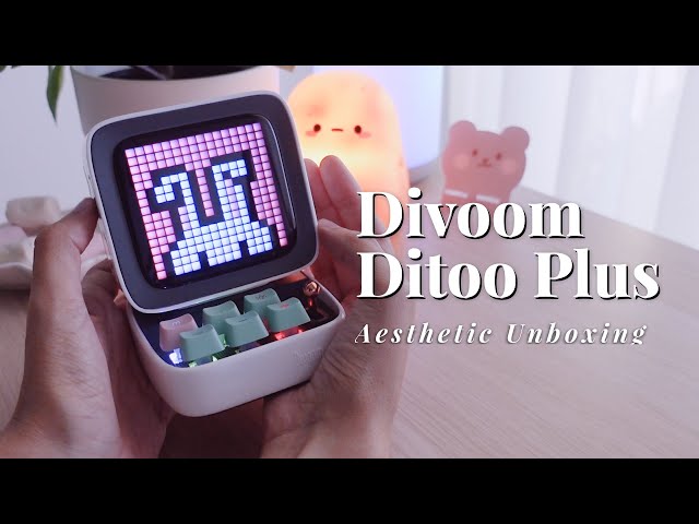 Unboxing | Divoom Ditoo Plus Bluetooth Speaker Aesthetic ASMR