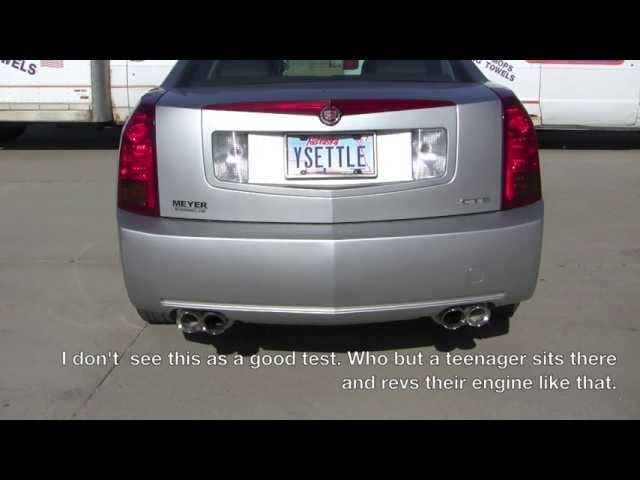 2006 Cadillac CTS, 3.6, Corsa Exhaust, Volant Intake