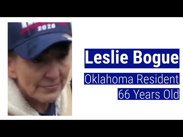 US Capitol Arrests: Leslie Bogue