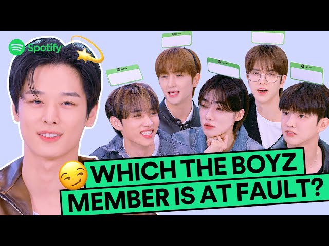 THE BOYZ blame each other for being the wrongest(?)ㅣK-Pop ON! Playlist Take Over
