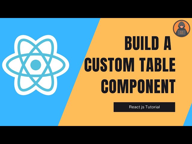 React Reusable Table Component With Style for Beginners | React Hooks