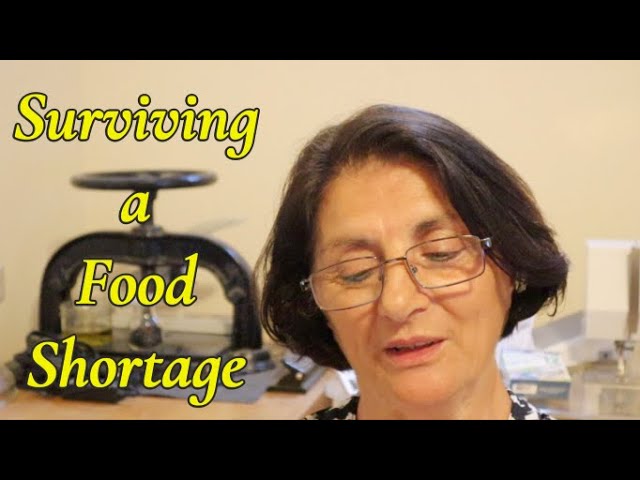 Surviving a Food Shortage