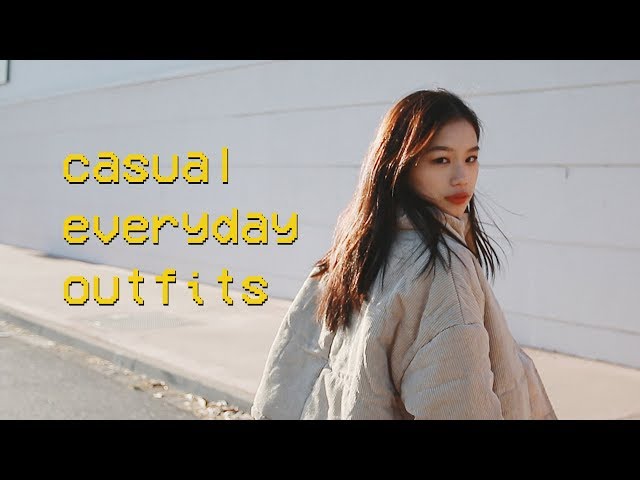 CASUAL EVERYDAY OUTFITS | outfits of the week