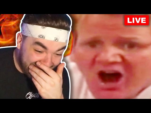 KingWoolz Reacts to GORDON RAMSAY Arguments!! (Crazy Clips)