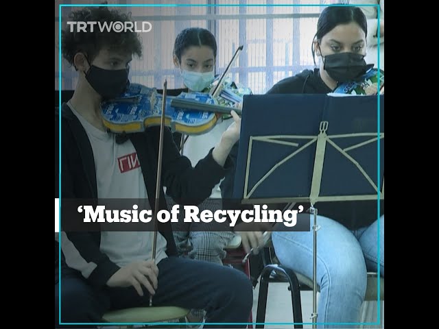 Music from recycled junk