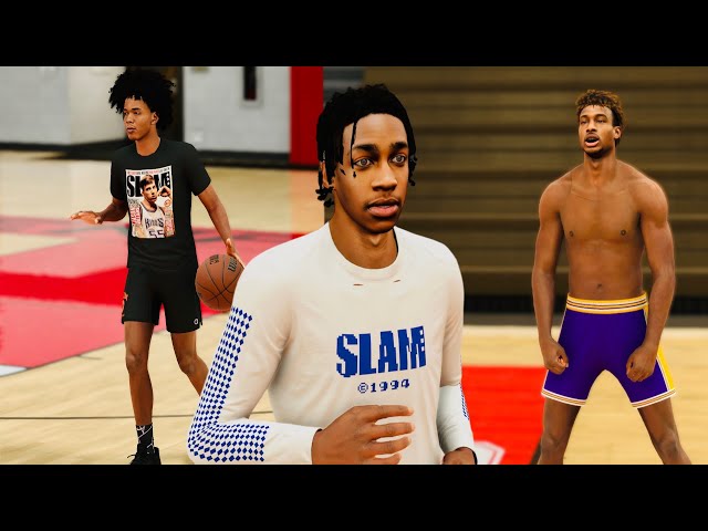 PULLED UP WITH ROB DILLINGHAM & BRONNY! OPENS RUNS! NBA 2K24! AURA WORLD EP 1