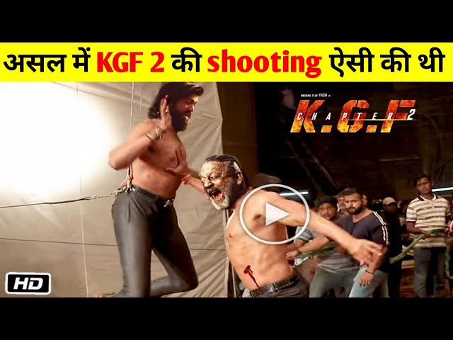 Behind The Scenes Of Kgf 2 | Making of Kgf 2 | Kgf 2 VFX breakdown | Rocky Yash | Sanjay dutt