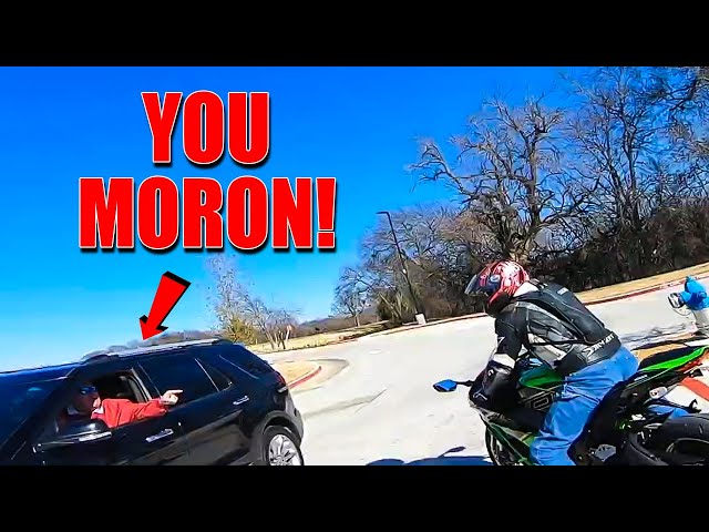 Road Rage & Worst Drivers | Crazy & Hectic Motorcycle Moments