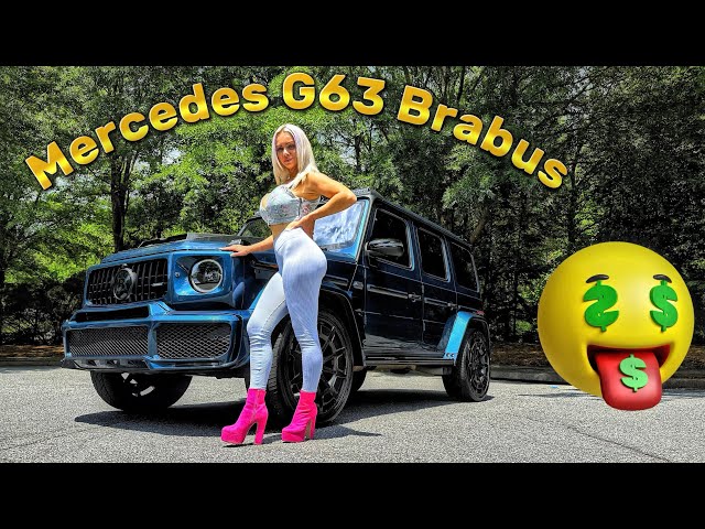 Melly x Mercedes G63 Brabus 👀 #CarReview