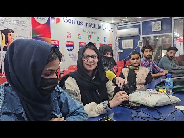 IELTS Speaking Part 1 Practice  @ Genius Institute Lahore  | Best IELTS Preparation in Lahore