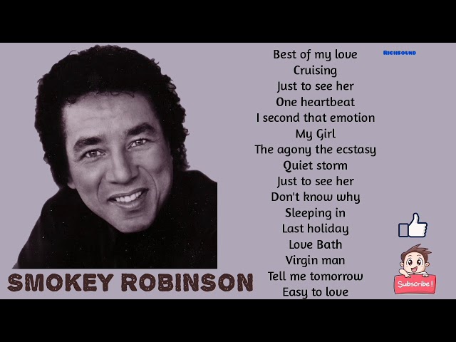 Smokey Robinson Album mix