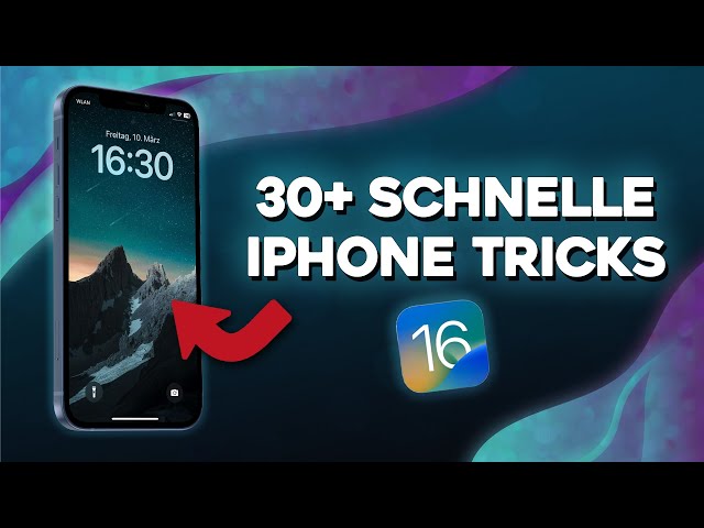 30+ SCHNELLE & EINFACHE iPhone Tricks zum SOFORT nachmachen!