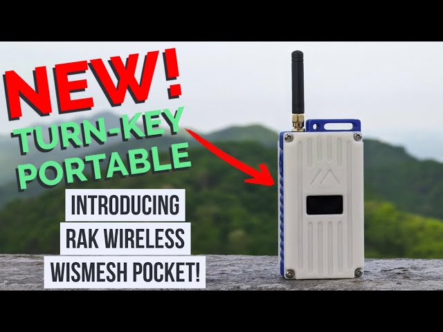 WisMeshPocket - The New Ready to go Meshtastic Portable from RAK Wireless!